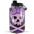 Skin Decal Wrap for Yeti 1 Gallon Jug Purple Girly Skull - JUG NOT INCLUDED by WraptorSkinz