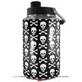 Skin Decal Wrap for Yeti 1 Gallon Jug Skull and Crossbones Pattern - JUG NOT INCLUDED by WraptorSkinz