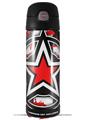 Skin Decal Wrap for Thermos Funtainer 16oz Bottle Star Checker Splatter (BOTTLE NOT INCLUDED) by WraptorSkinz
