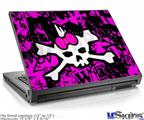 Laptop Skin (Small) - Punk Skull Princess