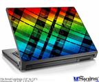 Laptop Skin (Small) - Rainbow Plaid