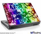 Laptop Skin (Small) - Rainbow Graffiti