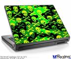 Laptop Skin (Small) - Skull Camouflage