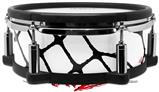 Skin Wrap works with Roland vDrum Shell PD-108 Drum Ripped Fishnets (DRUM NOT INCLUDED)