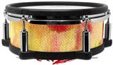 Skin Wrap works with Roland vDrum Shell PD-108 Drum Painting Yellow Splash (DRUM NOT INCLUDED)