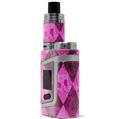 Skin Decal Wrap for Smok AL85 Alien Baby Pink Diamond VAPE NOT INCLUDED