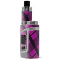 Skin Decal Wrap for Smok AL85 Alien Baby Pink Plaid VAPE NOT INCLUDED
