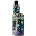 Skin Decal Wrap for Smok AL85 Alien Baby Skull and Crossbones Rainbow VAPE NOT INCLUDED