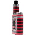 Skin Decal Wrap for Smok AL85 Alien Baby Stripes Red VAPE NOT INCLUDED