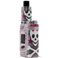 Skin Decal Wrap for Smok AL85 Alien Baby Princess Skull Heart Pink VAPE NOT INCLUDED