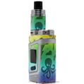 Skin Decal Wrap for Smok AL85 Alien Baby Cute Rainbow Monsters VAPE NOT INCLUDED