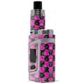 Skin Decal Wrap for Smok AL85 Alien Baby Skull and Crossbones Checkerboard VAPE NOT INCLUDED