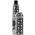 Skin Decal Wrap for Smok AL85 Alien Baby Skull and Crossbones Pattern VAPE NOT INCLUDED