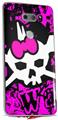 Skin Decal Wrap for LG V30 Punk Skull Princess