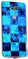 Skin Decal Wrap for LG V30 Blue Star Checkers