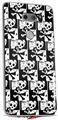 Skin Decal Wrap for LG V30 Skull Checker