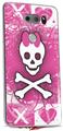 Skin Decal Wrap for LG V30 Princess Skull