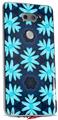 Skin Decal Wrap for LG V30 Abstract Floral Blue