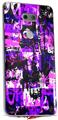 Skin Decal Wrap for LG V30 Purple Graffiti