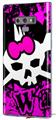 Decal style Skin Wrap compatible with Samsung Galaxy Note 9 Punk Skull Princess