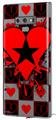 Decal style Skin Wrap compatible with Samsung Galaxy Note 9 Emo Star Heart