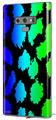 Decal style Skin Wrap compatible with Samsung Galaxy Note 9 Rainbow Leopard