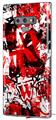 Decal style Skin Wrap compatible with Samsung Galaxy Note 9 Red Graffiti