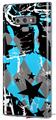 Decal style Skin Wrap compatible with Samsung Galaxy Note 9 SceneKid Blue