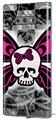Decal style Skin Wrap compatible with Samsung Galaxy Note 9 Skull Butterfly