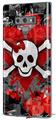 Decal style Skin Wrap compatible with Samsung Galaxy Note 9 Emo Skull Bones