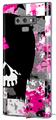 Decal style Skin Wrap compatible with Samsung Galaxy Note 9 Scene Girl Skull