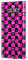 Decal style Skin Wrap compatible with Samsung Galaxy Note 9 Skull and Crossbones Checkerboard