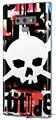 Decal style Skin Wrap compatible with Samsung Galaxy Note 9 Punk Rock Skull