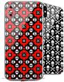 2 Decal style Skin Wraps set for Apple iPhone X and XS Goth Punk Skulls