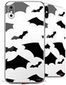 2 Decal style Skin Wraps set for Apple iPhone X and XS Deathrock Bats