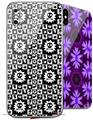 2 Decal style Skin Wraps set for Apple iPhone X and XS Gothic Punk Pattern