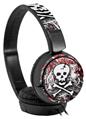 Decal style Skin Wrap for Sony MDR ZX110 Headphones Skull Splatter (HEADPHONES NOT INCLUDED)