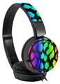 Decal style Skin Wrap for Sony MDR ZX110 Headphones Rainbow Leopard (HEADPHONES NOT INCLUDED)