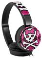 Decal style Skin Wrap for Sony MDR ZX110 Headphones Pink Bow Princess (HEADPHONES NOT INCLUDED)
