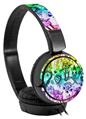 Decal style Skin Wrap for Sony MDR ZX110 Headphones Scene Kid Sketches Rainbow (HEADPHONES NOT INCLUDED)