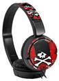 Decal style Skin Wrap for Sony MDR ZX110 Headphones Emo Skull (HEADPHONES NOT INCLUDED)