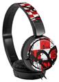 Decal style Skin Wrap for Sony MDR ZX110 Headphones Checker Splatter (HEADPHONES NOT INCLUDED)