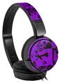 Decal style Skin Wrap for Sony MDR ZX110 Headphones Purple Scene Kid (HEADPHONES NOT INCLUDED)