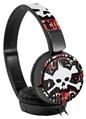 Decal style Skin Wrap for Sony MDR ZX110 Headphones Punk Rock Skull (HEADPHONES NOT INCLUDED)