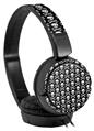 Decal style Skin Wrap for Sony MDR ZX110 Headphones Skull and Crossbones Pattern (HEADPHONES NOT INCLUDED)