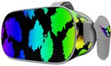 Decal style Skin Wrap compatible with Oculus Go Headset - Rainbow Leopard (OCULUS NOT INCLUDED)