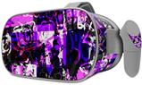 Decal style Skin Wrap compatible with Oculus Go Headset - Purple Graffiti (OCULUS NOT INCLUDED)