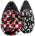 Skin Decal Wrap 2 Pack compatible with Suorin Drop Checker Graffiti VAPE NOT INCLUDED
