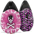 Skin Decal Wrap 2 Pack compatible with Suorin Drop Princess Skull VAPE NOT INCLUDED