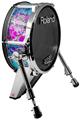 Skin Wrap works with Roland vDrum Shell KD-140 Kick Bass Drum Graffiti Splatter (DRUM NOT INCLUDED)